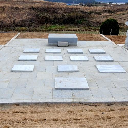 전라남도 신안군 가족평장묘 공사