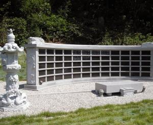 옥외 벽체식 납골당