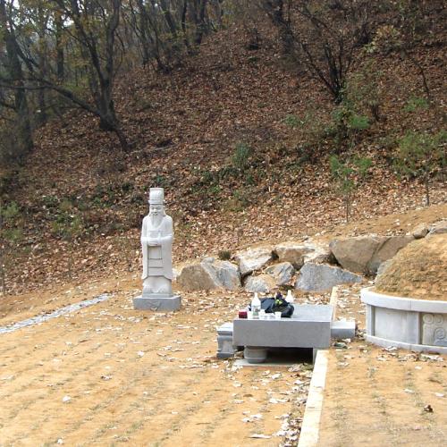 묘지석물 및 석축공사