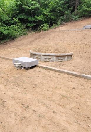 경기도 광주시 조상님 묘지사초작업